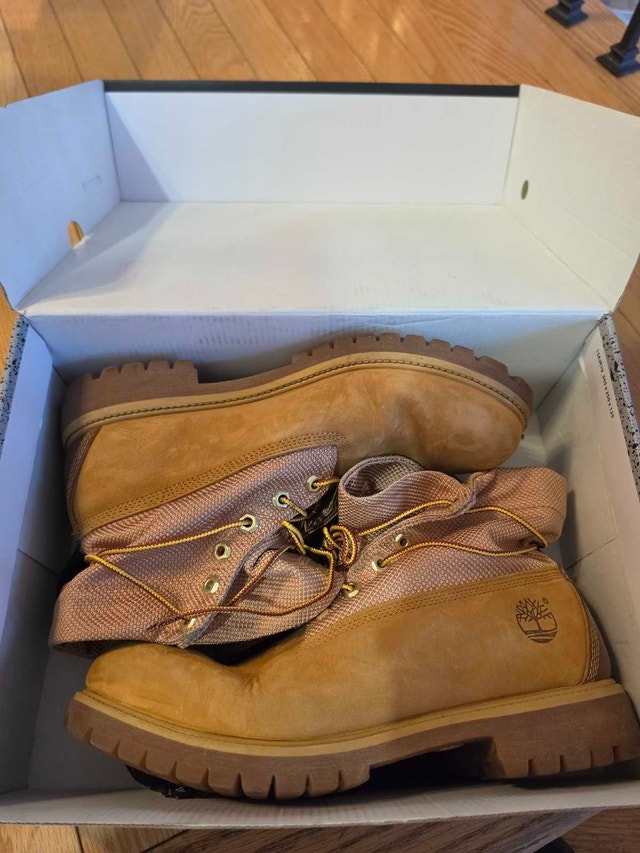 Timberlands worn once