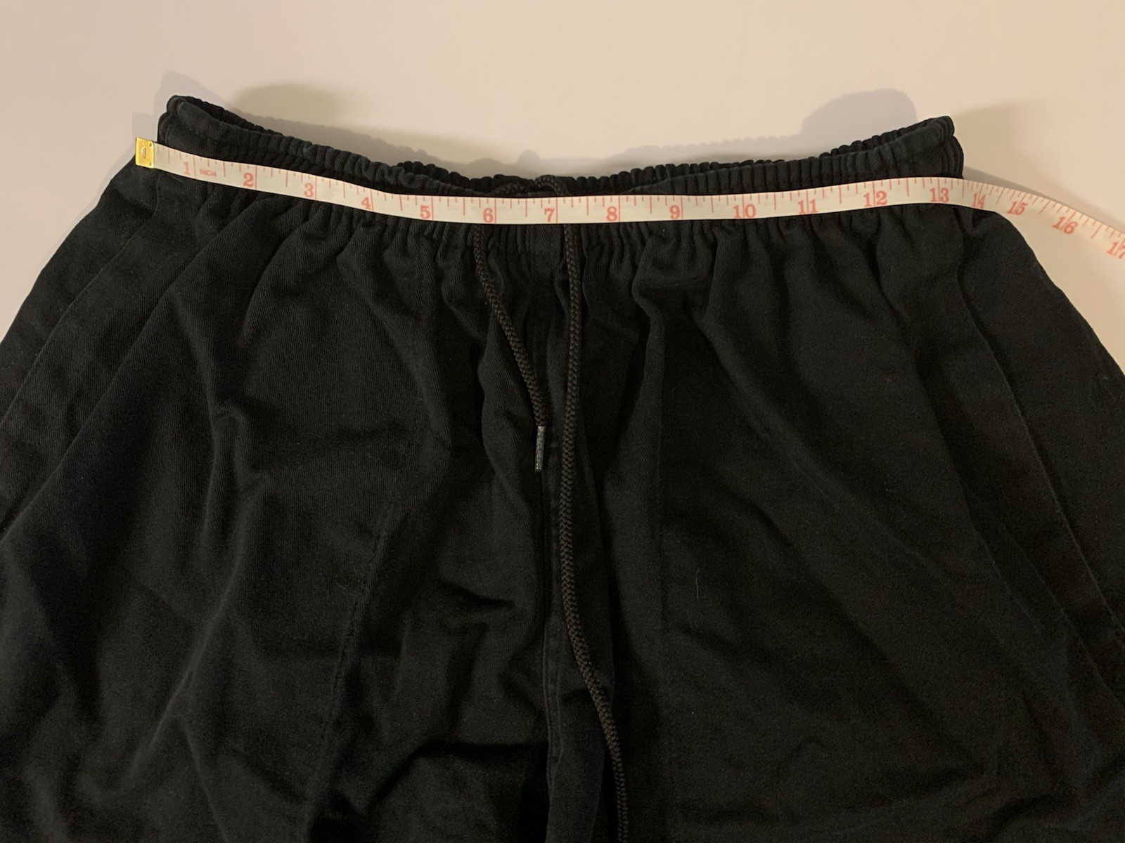 ⚽️ Vintage 90s Barbarian Rugby Wear Shorts XL Black 100% Cotton - photo 5