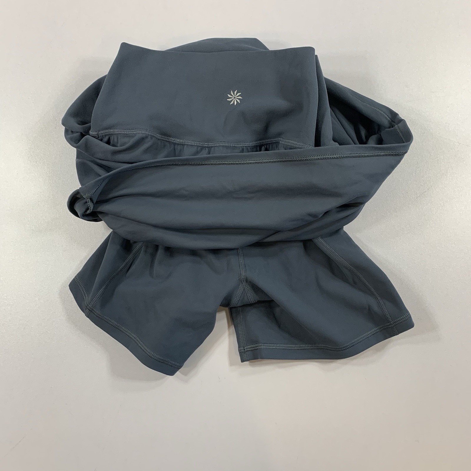 ⚽️ Athleta Transcend Skort XS Slate Grey/Blue High Rise Ruched - photo 4