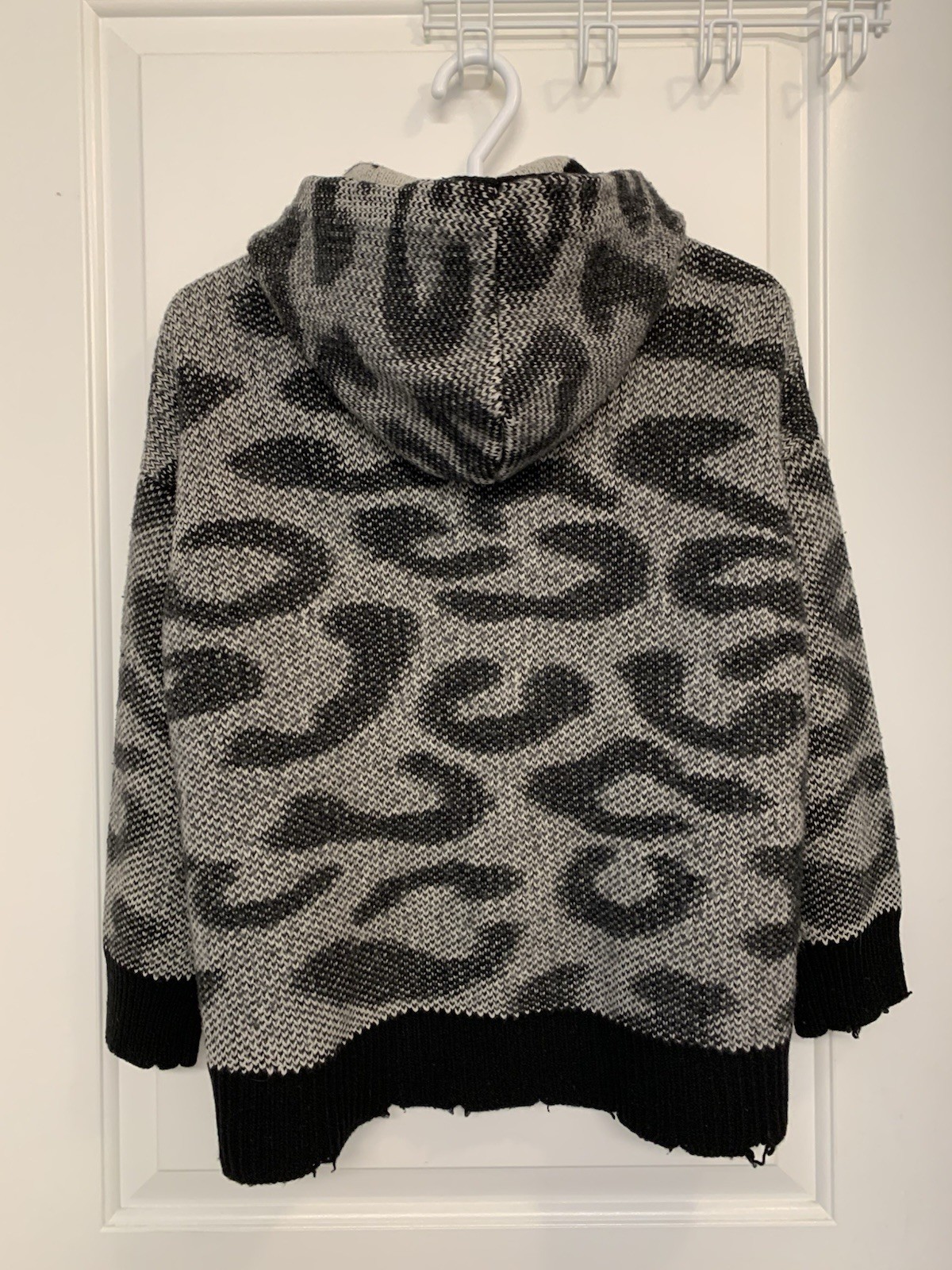 ⚽️ Zadig & Voltaire Lennox RC Leo Jacq Cashmere Leopard Hoodie - photo 3
