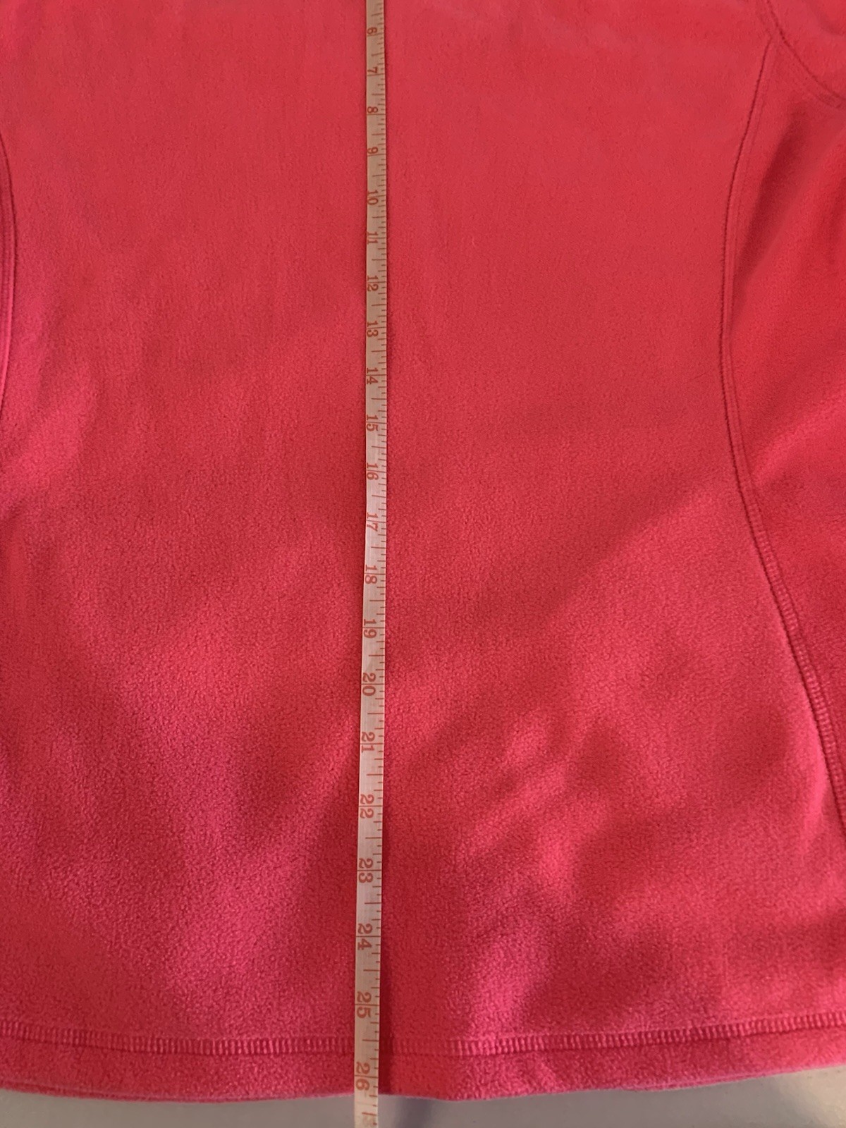 ⚽️ Old Navy Neon Pink Fleece XL Full Zip Bright Monochrome - photo 4