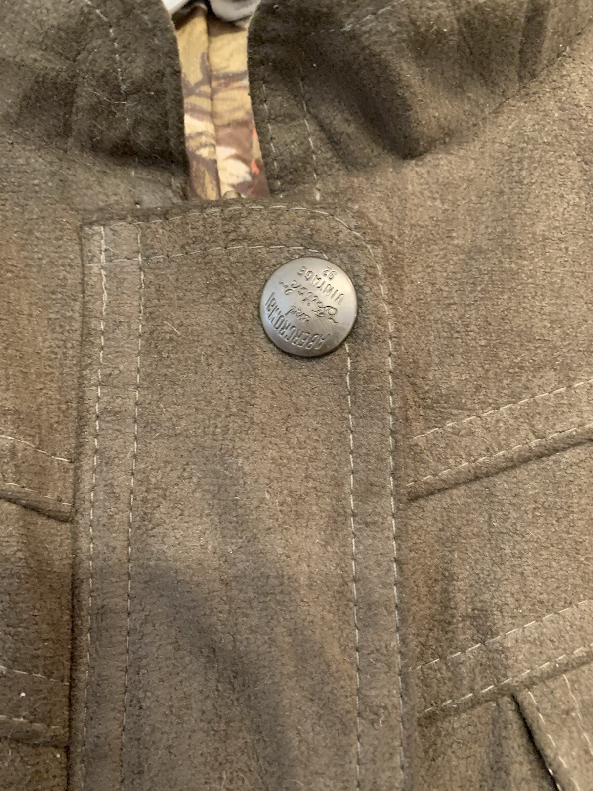 ⚽️ Vintage 90s Abercrombie Fitch Japanese Rework Jacket - photo 4