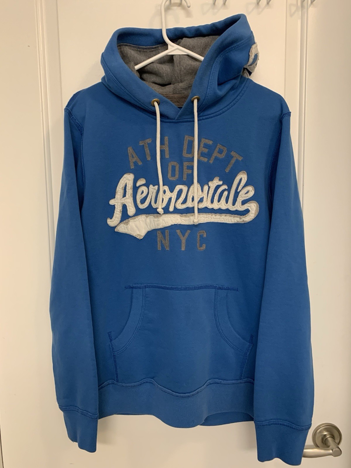 ⚽️ Y2K Aeropostale Hoodie Mens Large Blue