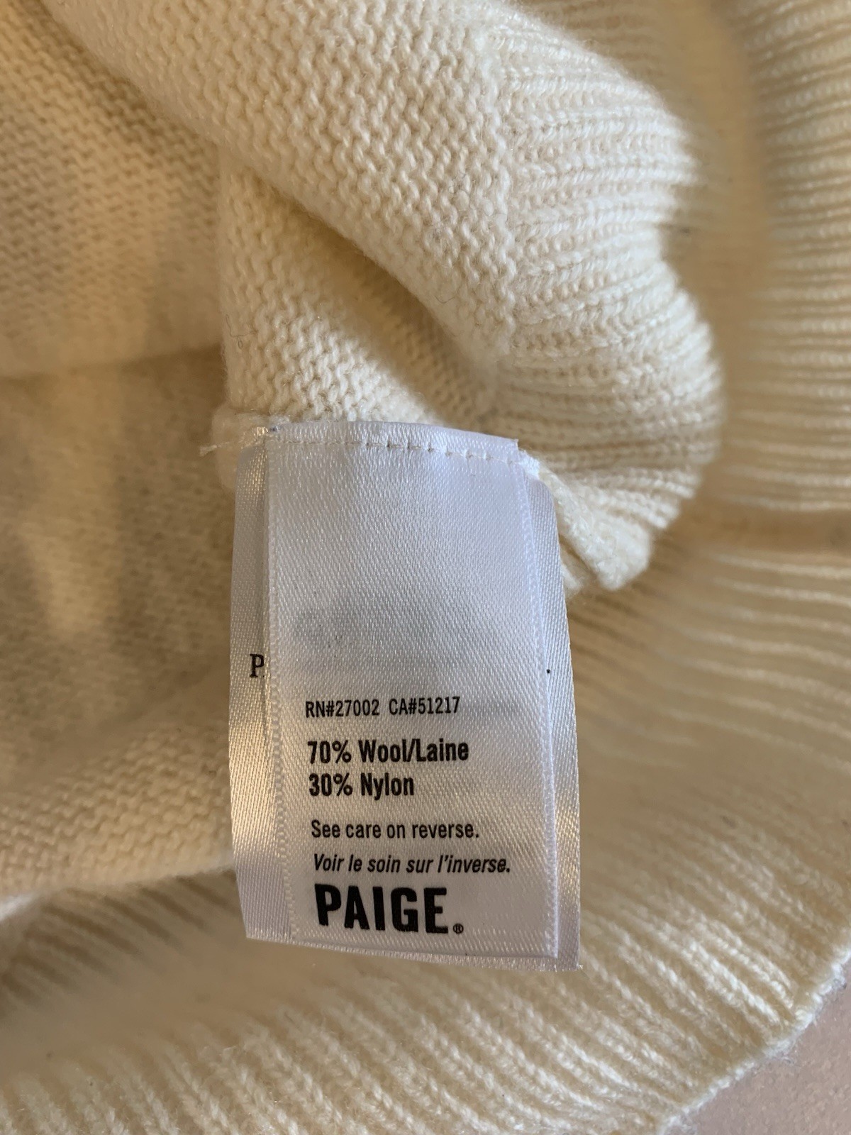 ⚽️ PAIGE Izabella Off the Shoulder Wool Blend Sweater - photo 3