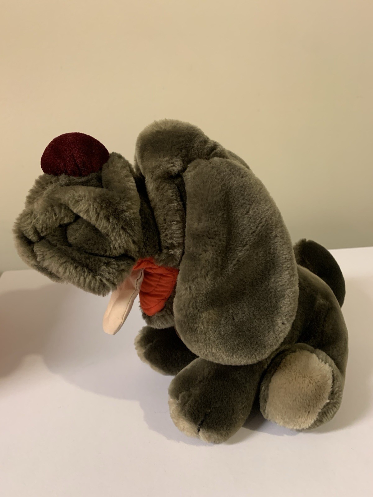 ⚽️ Vintage Ganz Wrinkles Dog Plush 1984 Heritage Sitting - photo 2