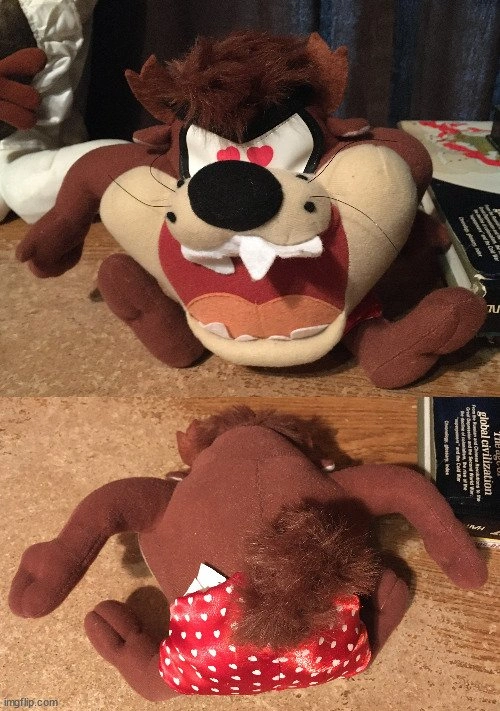 Lot of 7 Tazmanian Devil Plush Looney Tunes Collection - photo 3