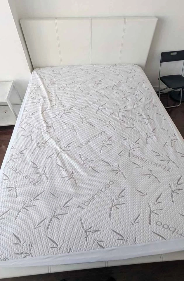 Queen Bed + Mattress + Bed Box - photo 3