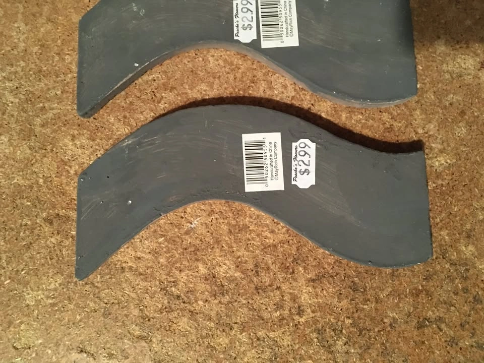 LOT OF 3 CURVED FAIRY PATH 7" GARDEN DECOR MAYRICH COMPANY - photo 5