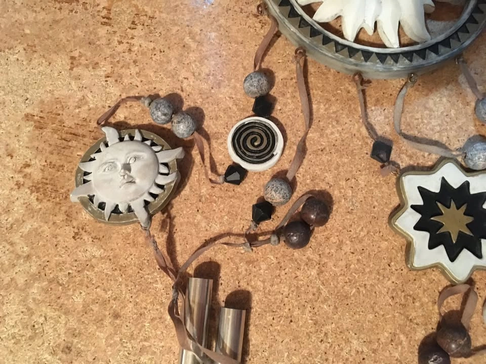 SUN AND MOON TWO FACE WIND CHIME - photo 2