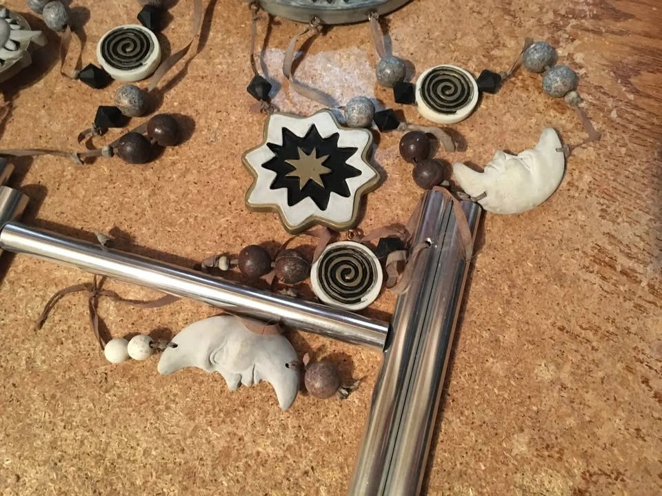 SUN AND MOON TWO FACE WIND CHIME - photo 3
