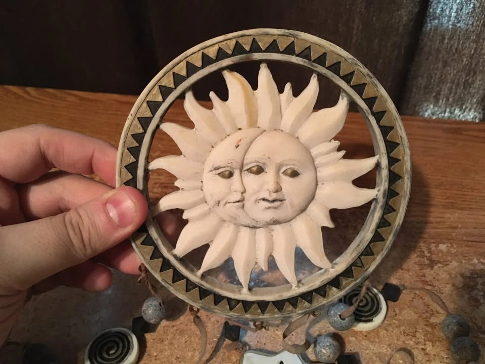 SUN AND MOON TWO FACE WIND CHIME - photo 4