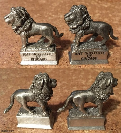 Lot of 5 Spoontiques Pewter Chicago Landmarks Figurines - photo 5