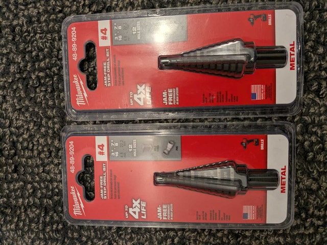 Olfa Snap-off Blades and Milwaukee Step Drill Bits - photo 2