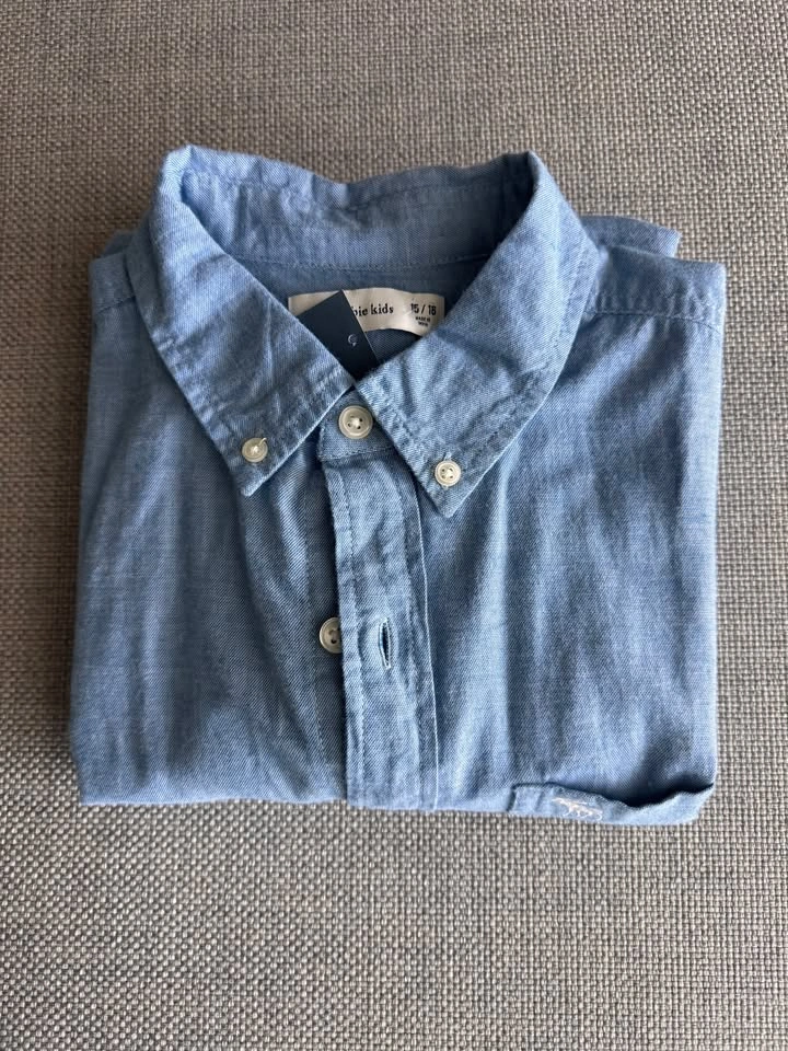 Abercrombie Boys Long-sleeve Icon Shirt ~ 15/16 *NWT*⚽️ - photo 3
