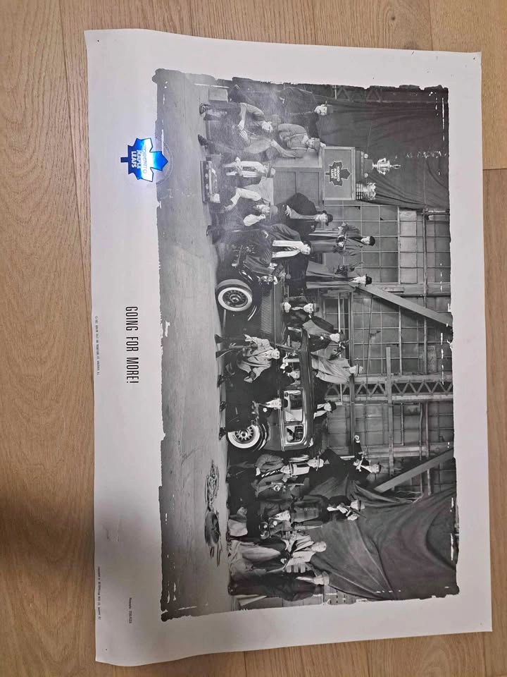Original Maple Leaf Print Signed with Stamp