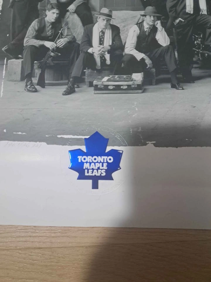 Original Maple Leaf Print Signed with Stamp - photo 2