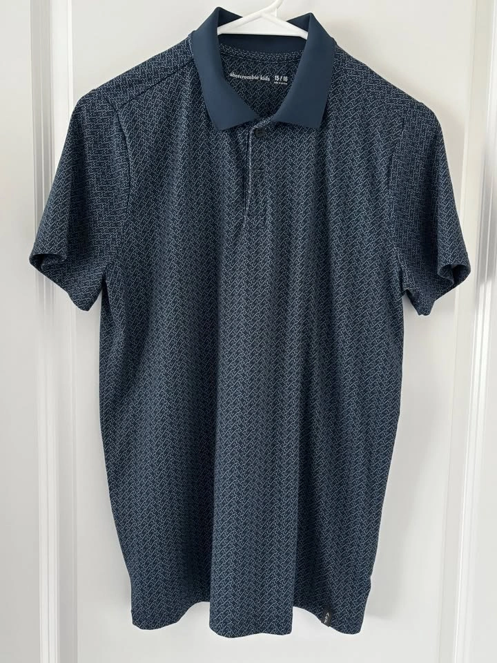 Abercrombie Boys performance polo ~ Size 15/16⚽️ - photo 2