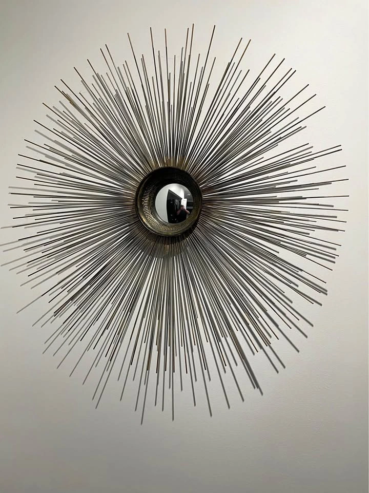 Gold Sunburst Wall Mirror