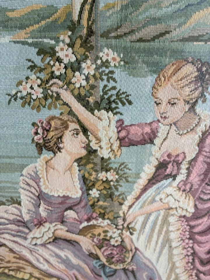 Framed Classical Tapestry Wall Art - photo 2