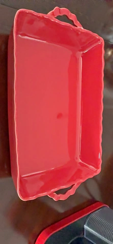 Vintage Matceramica Red Baking Dish