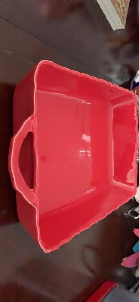 Vintage Matceramica Red Baking Dish - photo 3