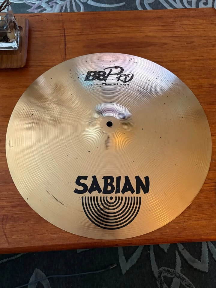 Sabian B8 Pro 18" Medium Crash Cymbal - photo 4