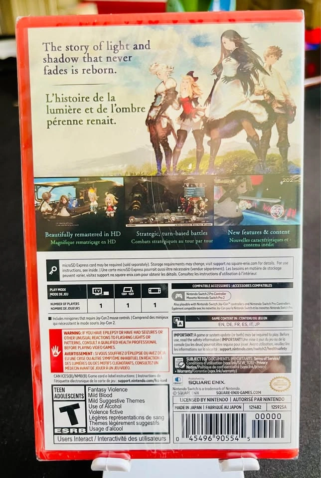 Nintendo Switch 2 - Bravely Default II - NEW Sealed - photo 2