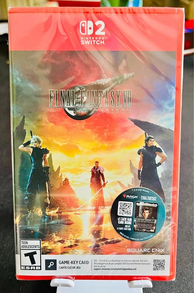 Nintendo Switch 2 - Final Fantasy VII Rebirth - New Sealed
