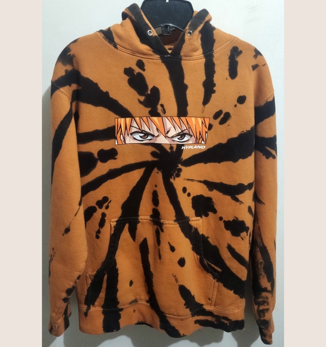 Hypland x Bleach “Shonen Jump” Tie Dye Hoodie Sz S - photo 2