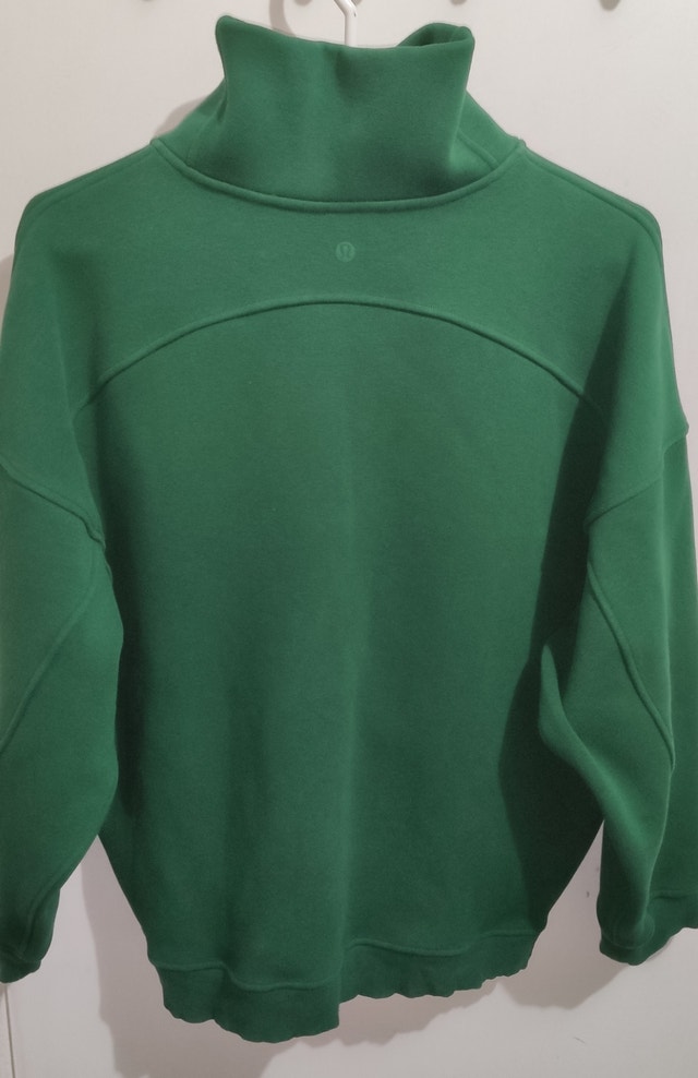 Lululemon Scuba Half-Zip Funnel Neck Oversized S - photo 3