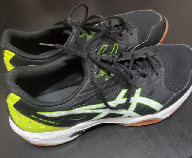 ASICS GEL ROCKET 11 SHOES Mint Size 12 - photo 2