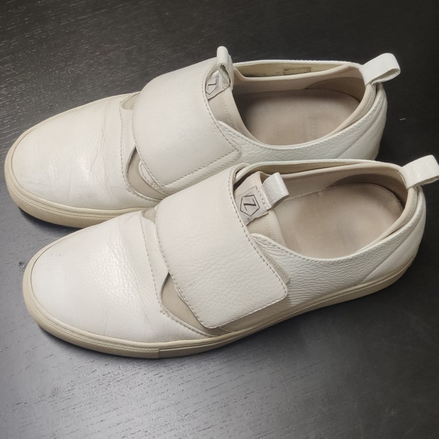 Zegna Luxury Deer Skin Sneakers Size 10 Mens