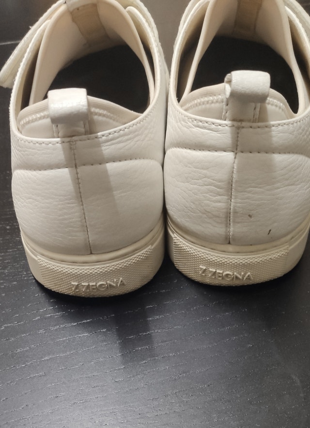 Zegna Luxury Deer Skin Sneakers Size 10 Mens - photo 3