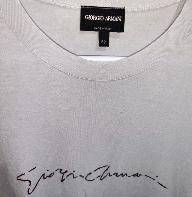 Giorgio Armani stretch-viscose Authentic T-shirt - photo 2