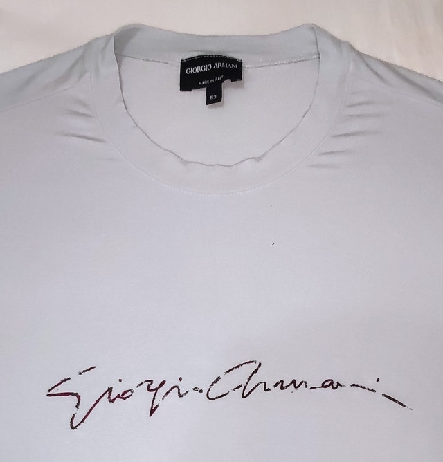 Giorgio Armani stretch-viscose Authentic T-shirt - photo 3