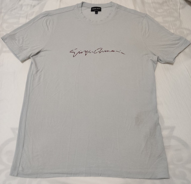 Giorgio Armani stretch-viscose Authentic T-shirt - photo 4