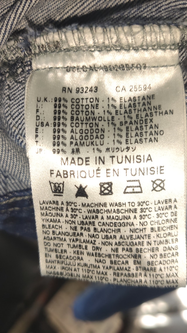DIESEL Taiz Cropped Denim Jacket Size S - photo 5
