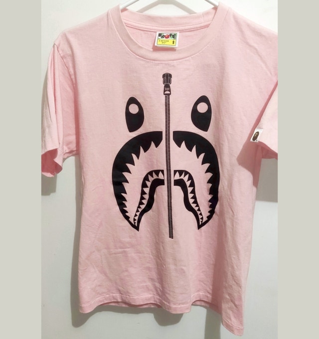 Bape A Bathing Ape Shark Tee S Mens