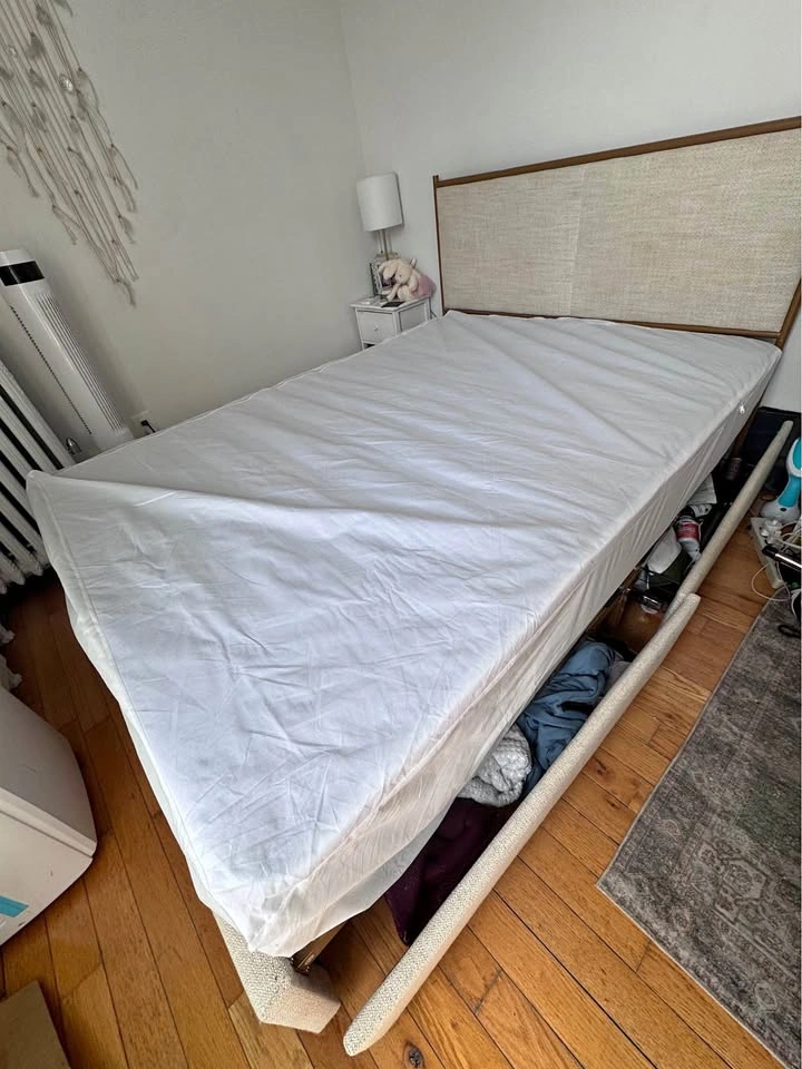 Full mattress and Bed Frame