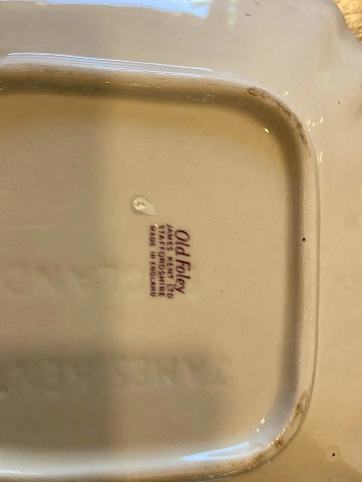 Old Foley James Kent Ltd Floral Serving Bowl - photo 2