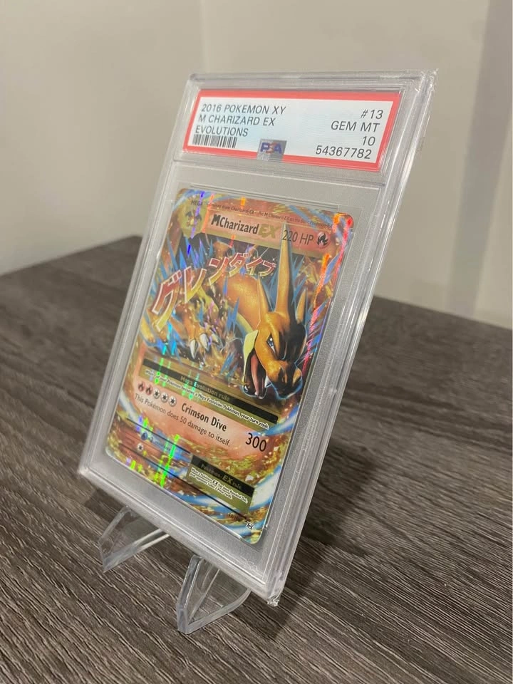 2016 Pokémon XY Evolutions Kanto Mega Trio PSA 10 Set - photo 3