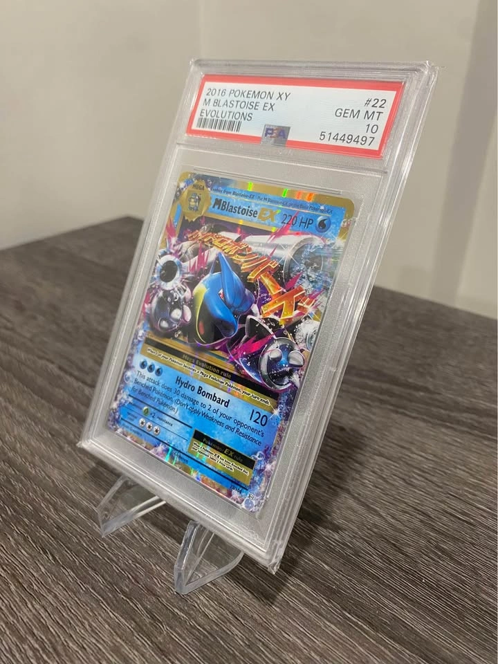 2016 Pokémon XY Evolutions Kanto Mega Trio PSA 10 Set - photo 4