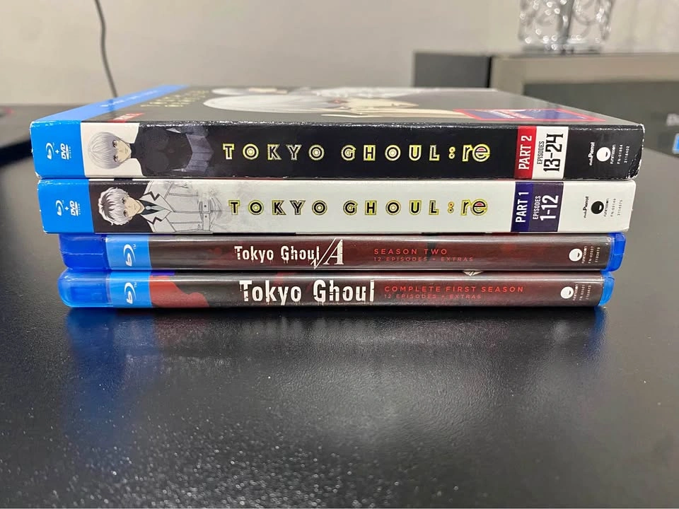 Tokyo Ghoul & Tokyo Ghoul:re Complete Series Blu-ray Set