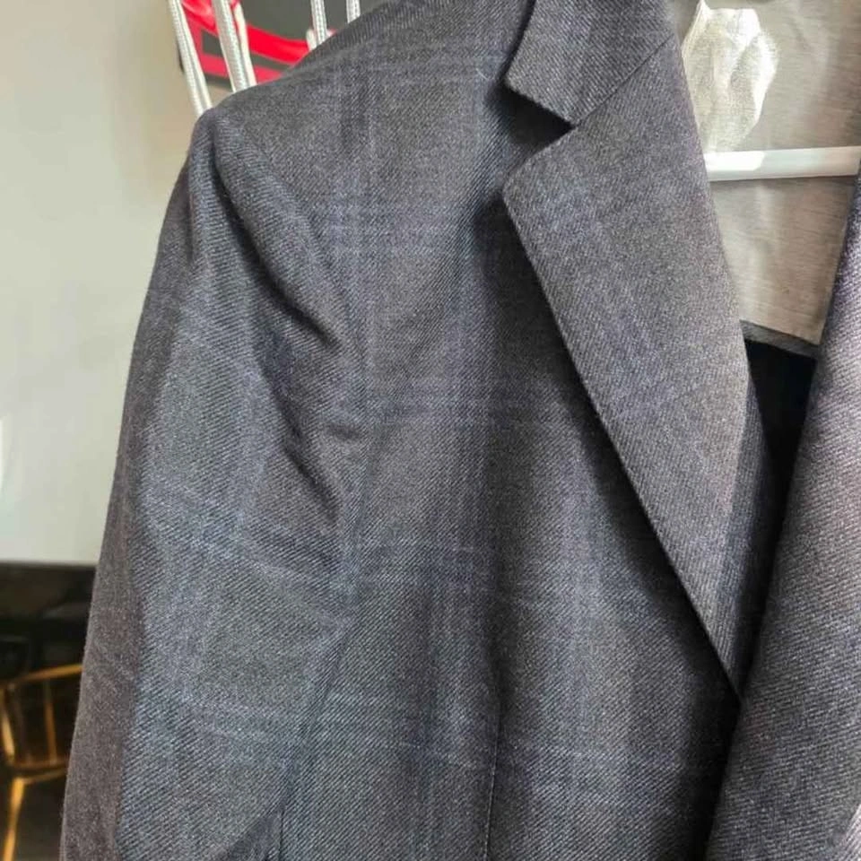 Ermenegildo Zegna Silk–Cashmere Travel Car Jacket – Made in Swit - photo 3