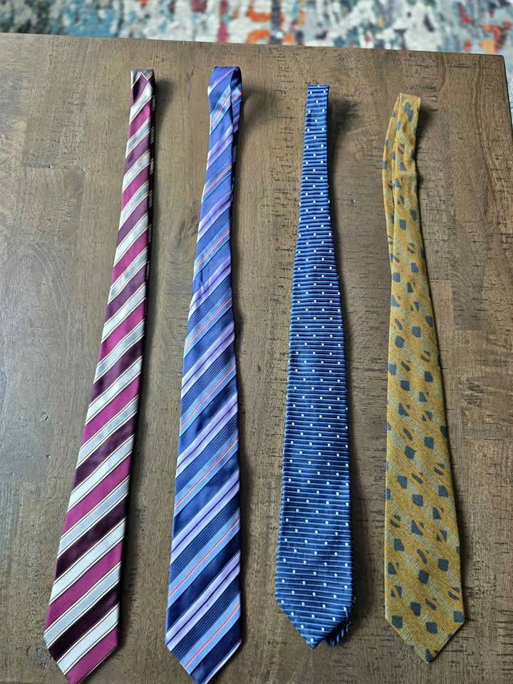Luxury Designer Tie Bundle – 2× Zegna, Canali, Holt Renfrew