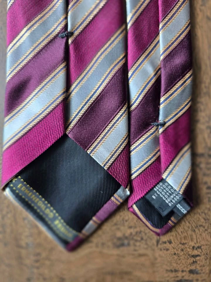 Luxury Designer Tie Bundle – 2× Zegna, Canali, Holt Renfrew - photo 2