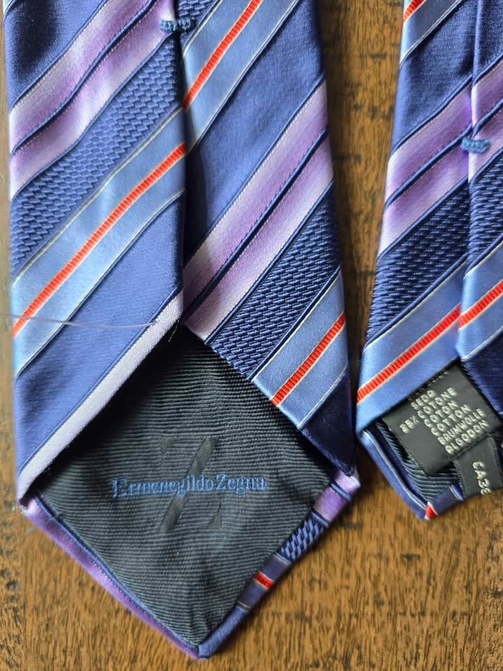 Luxury Designer Tie Bundle – 2× Zegna, Canali, Holt Renfrew - photo 3