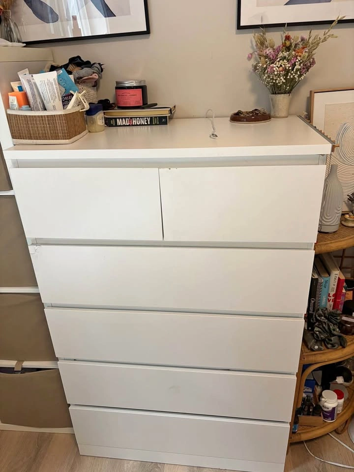 Ikea white dresser