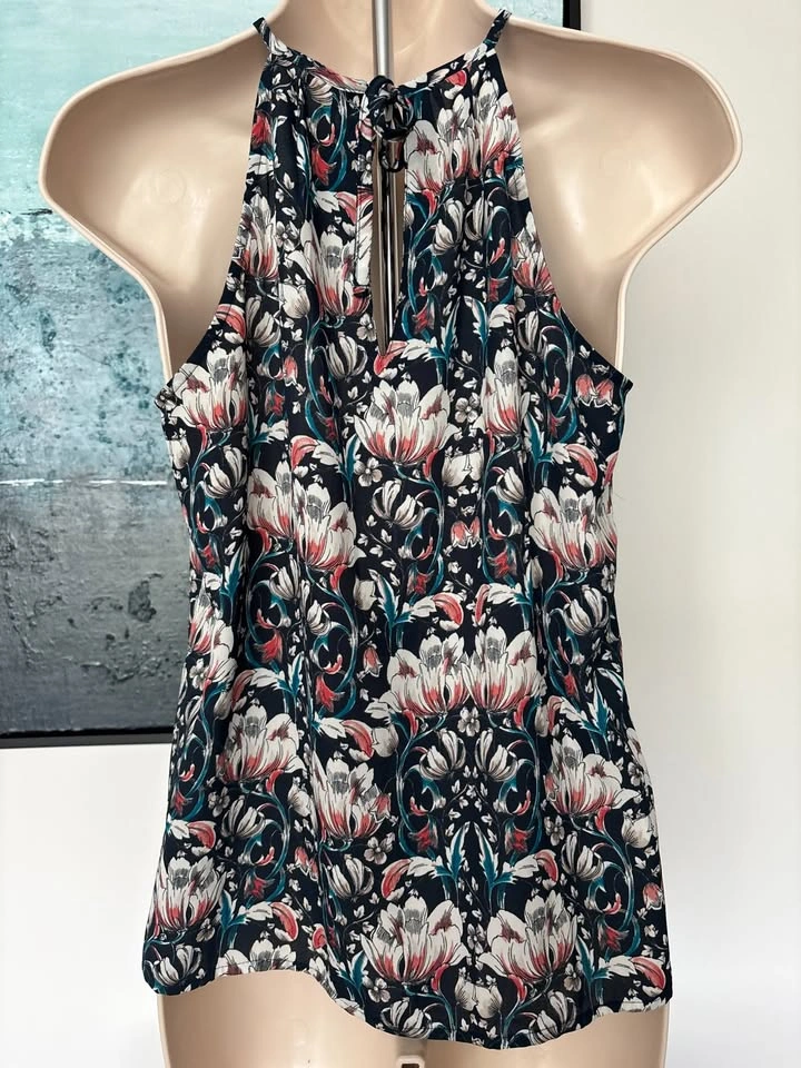 Banana Republic Women's Halter Neck Blouse ~ XS P⚽️ - photo 2