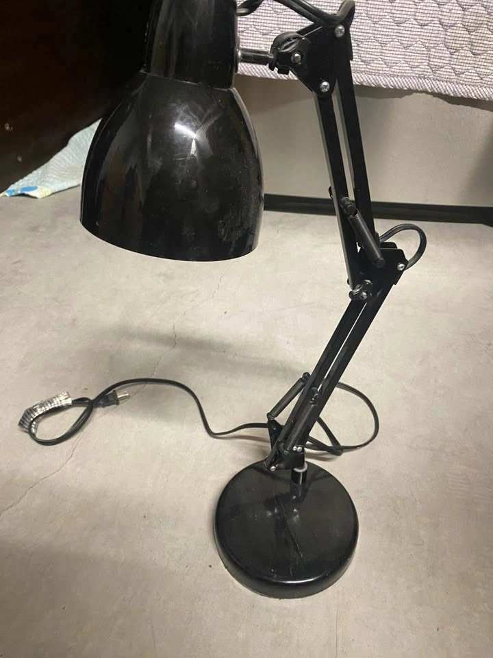 Black Adjustable Desk Lamp